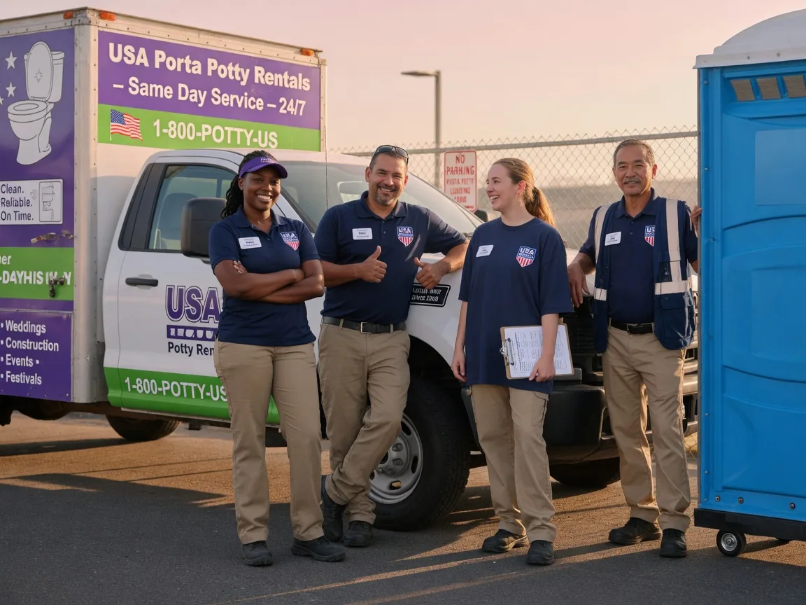 Porta Potty Rental company in Wapella, IL