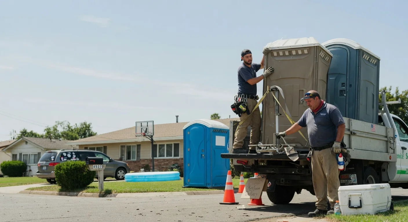 Porta Potty Rental in Wapella, IL near me